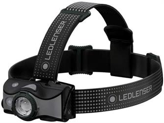 TORCIA FRONTALE LEDLENSER MH7 600 LUMEN RICARICABILE GRIGIA
