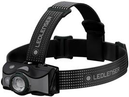 TORCIA FRONTALE LEDLENSER MH7 600 LUMEN RICARICABILE GRIGIA