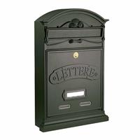 CASSETTA POSTALE ALUBOX GHISA LETTERE GH