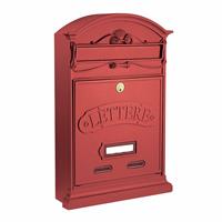 CASSETTA POSTALE ALUBOX ROSSA 71