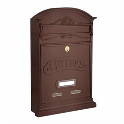 CASSETTA POSTALE ALUBOX RUGGINE 71
