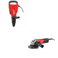 MILWAUKEE MARTELLO DEMOLITORE K1000S+ SMERIGLIATRICE AG80011