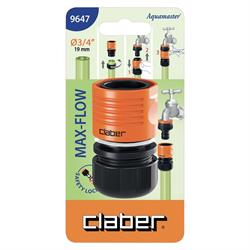 RACCORDO RAPIDO CLABER 3/4 MAX FLOW 9467