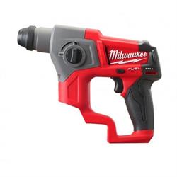 TASSELLATORE A BATTERIA MILWAUKEE M12CH-0 SDS PLUS SENZA BAT