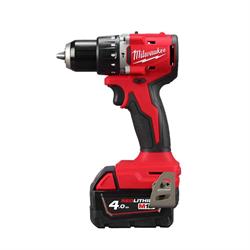 TRAPANO MILWAUKEE M18 BLPDRCMC-402C CON 2 BATTERIE 4 AH