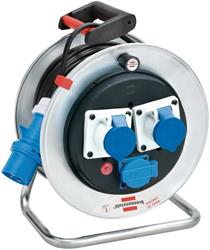 AVVOLGICAVO METRI 33 BRENNENSTUHL 3X2,5 2 PRESE BLU+SCHUC.